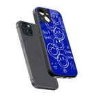sassy smiley faces back phone cover | glass case for iphone 15