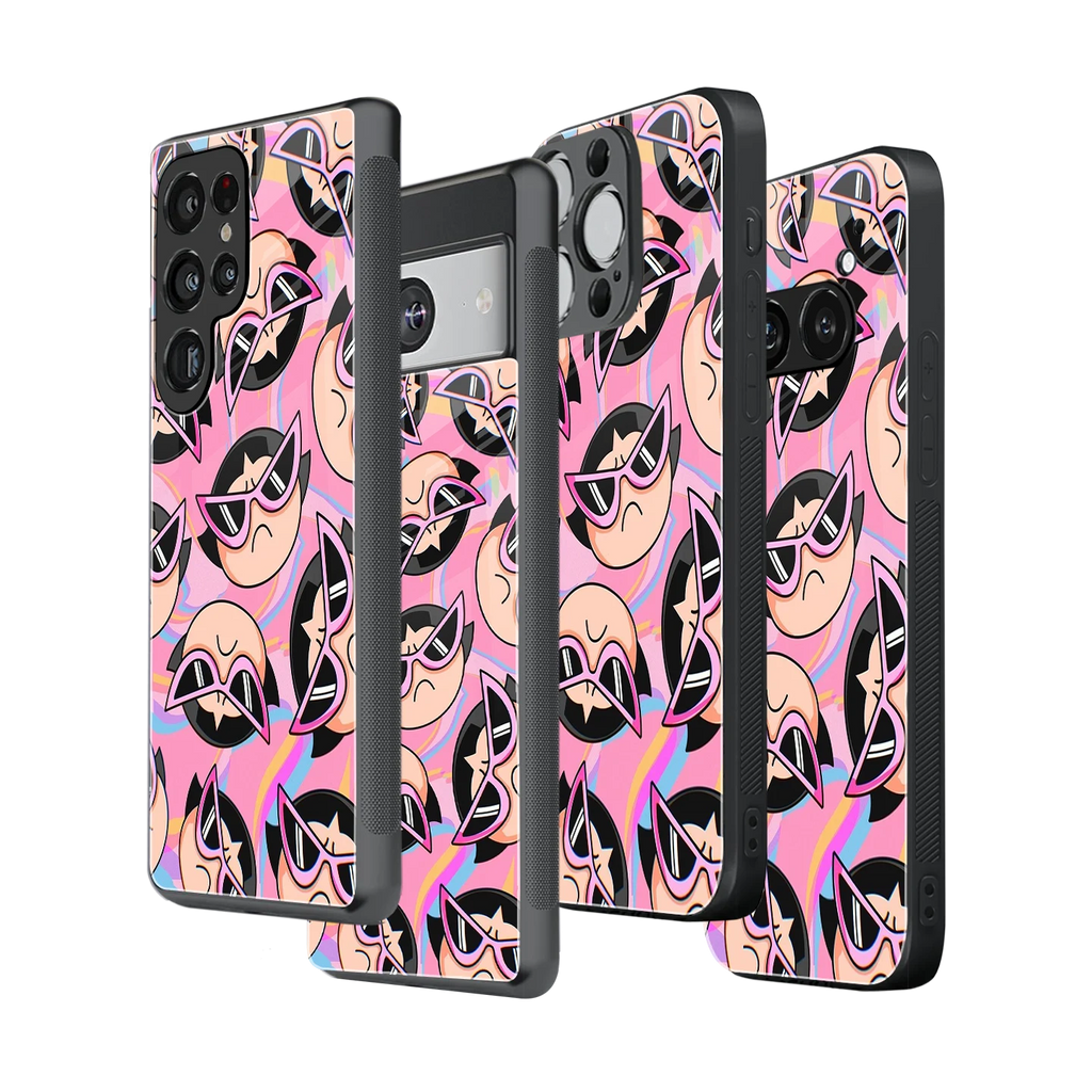 Stylish Glass Back Case for All Smartphones iPhone, Samsung, OnePlus, Pixel, Redmi, Oppo, Vivo, Motorola