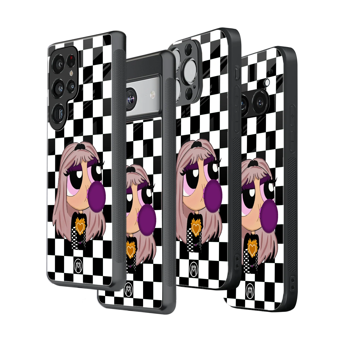 Stylish Glass Back Case for All Smartphones – iPhone, Samsung, OnePlus, Pixel, Redmi, Oppo, Vivo, Motorola