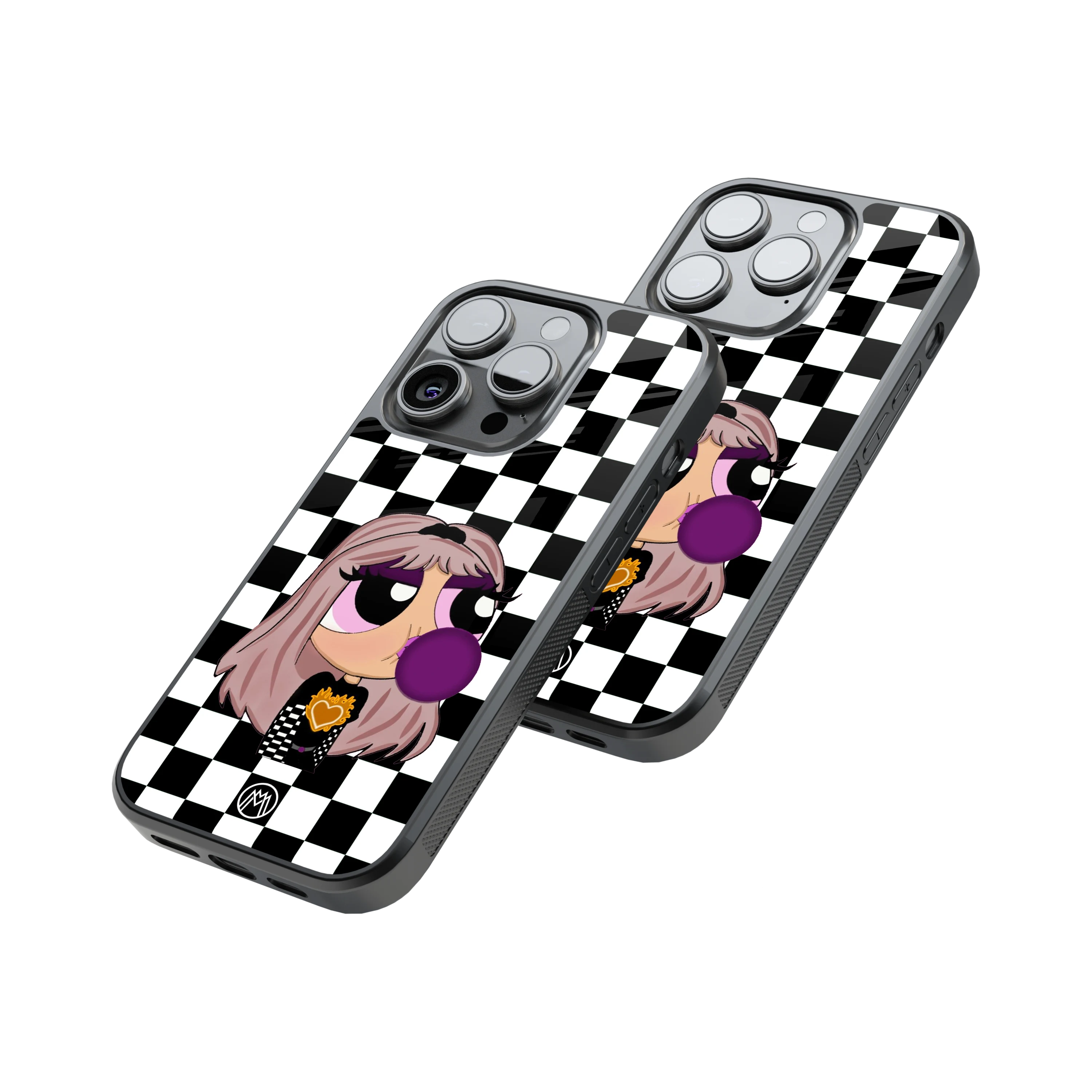 Protective Glass Back Phone Case Compatible with iPhone, Samsung, OnePlus, Pixel & More