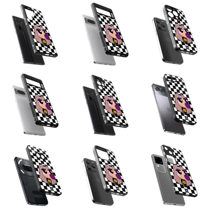 Durable Glass Back Mobile Case for iPhone, Samsung, OnePlus, Google Pixel, Redmi, Vivo, Oppo
