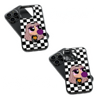 Trendy Glass Back Mobile Case for iPhone, Samsung, Redmi, OnePlus, Google Pixel, Motorola