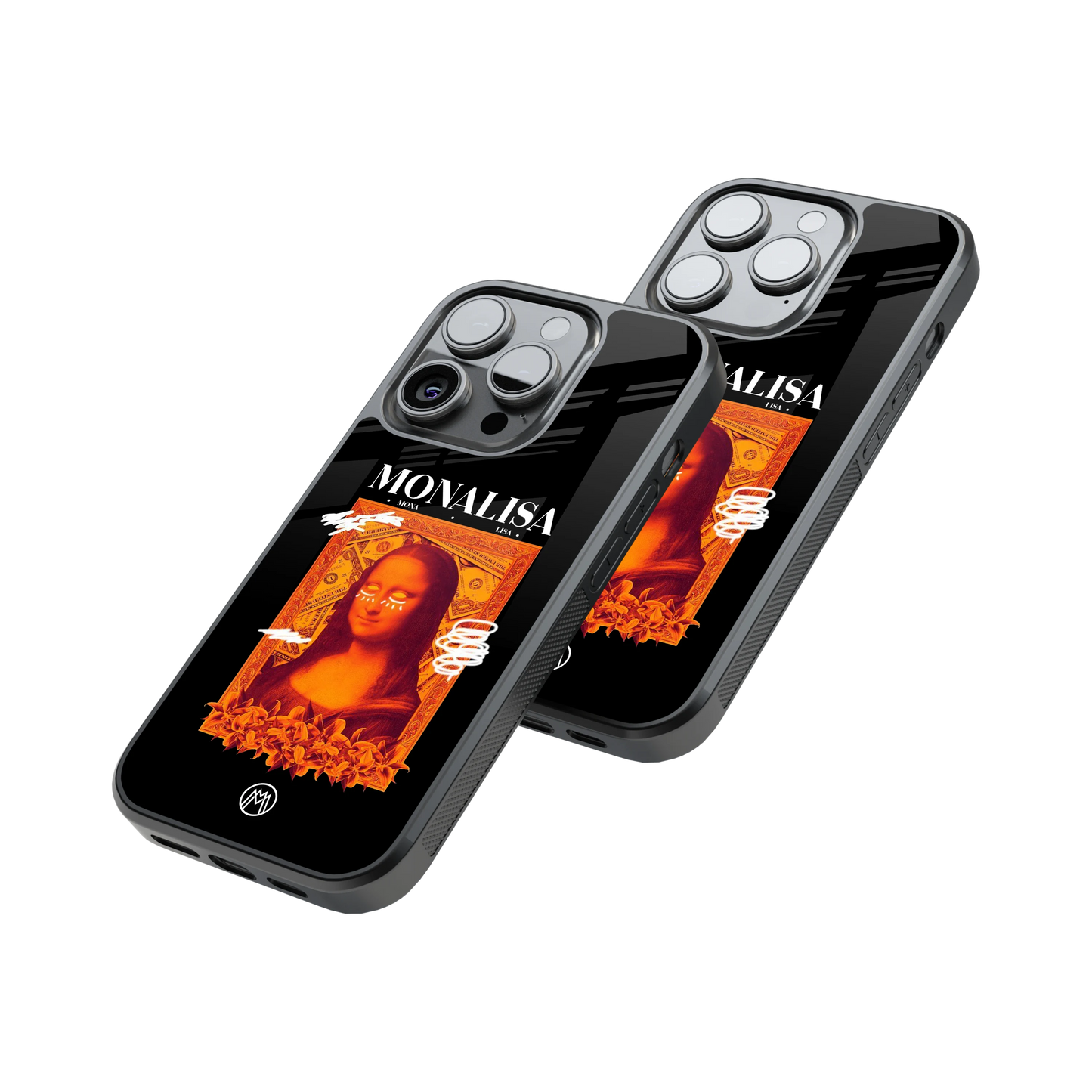 Protective Glass Back Phone Case Compatible with iPhone, Samsung, OnePlus, Pixel & More