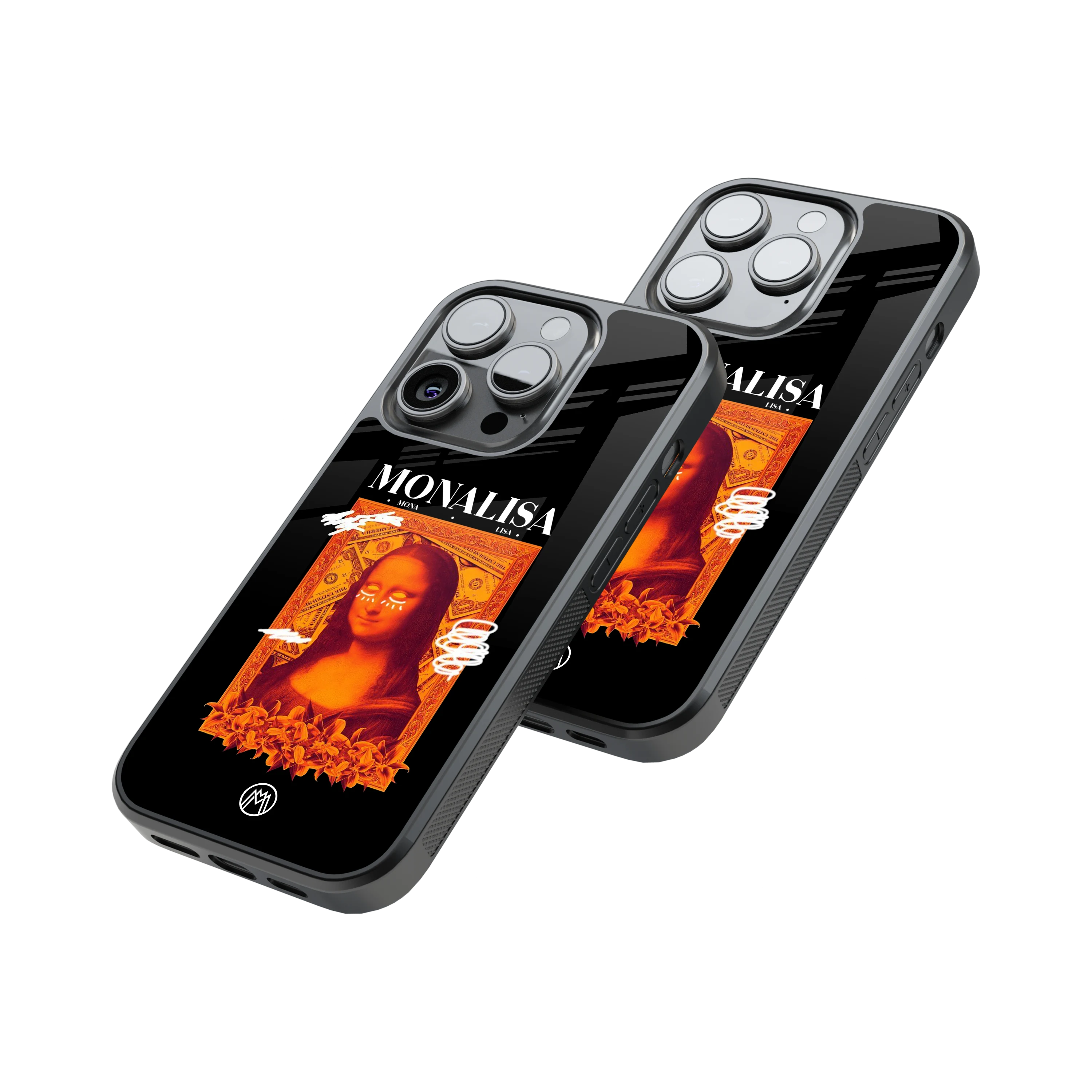 Protective Glass Back Phone Case Compatible with iPhone, Samsung, OnePlus, Pixel & More