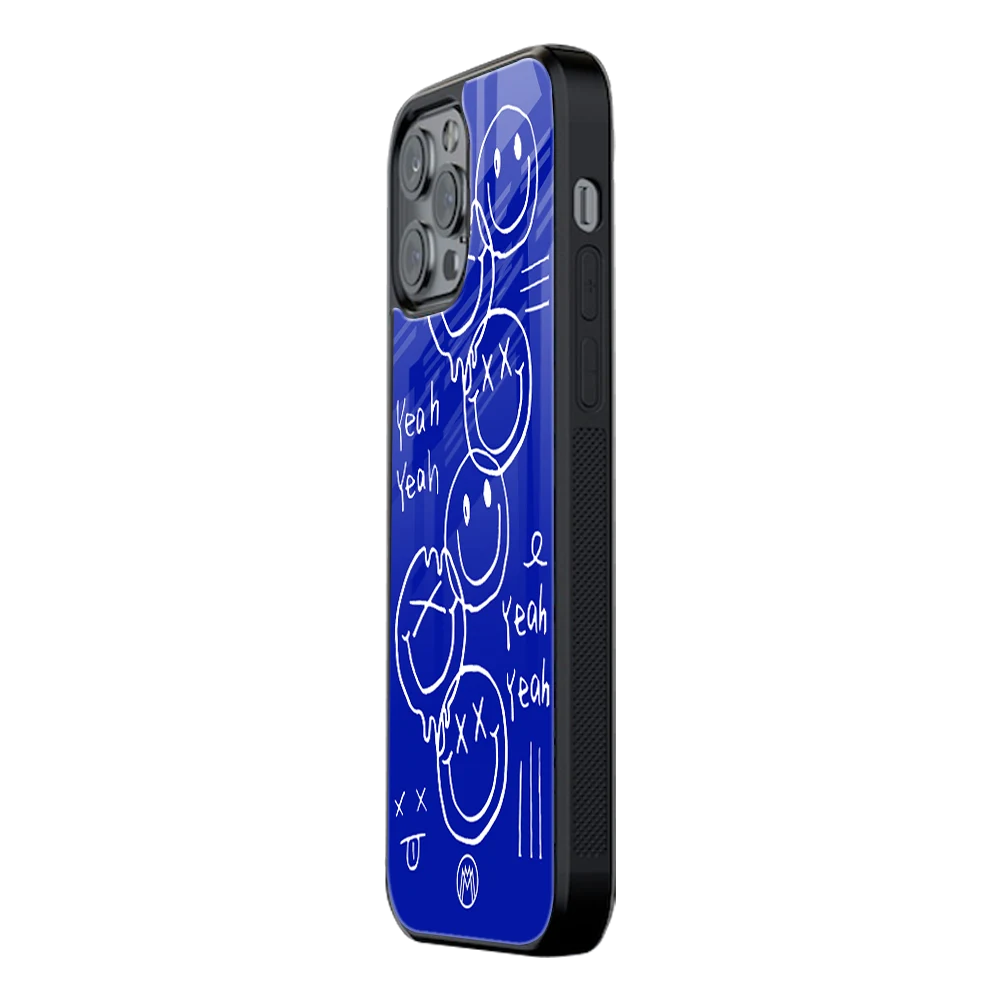 Slim Glass Back Phone Case for Multiple Brands – iPhone, Samsung, Redmi, OnePlus, Oppo, Vivo