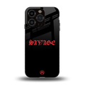 savage back phone cover | glass case for iphone 13 pro