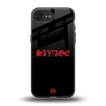 savage back phone cover | glass case for iphone 16e