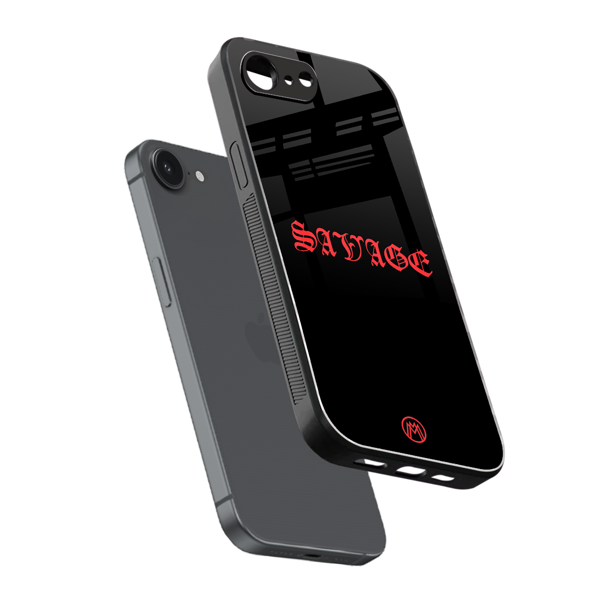 savage back phone cover | glass case for iphone 16e