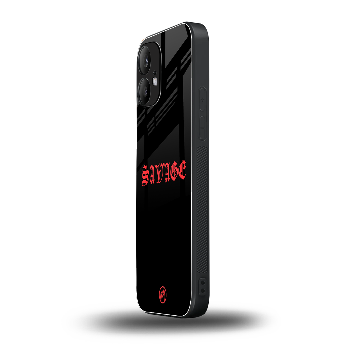 savage back phone cover | glass case for nothing phone 2