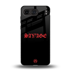savage back phone cover | glass case for oneplus nord 4