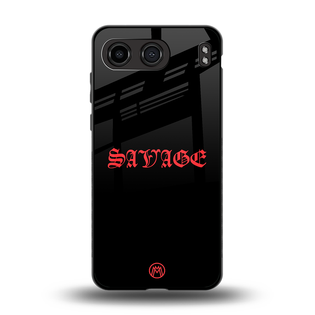 savage back phone cover | glass case for oneplus nord 4