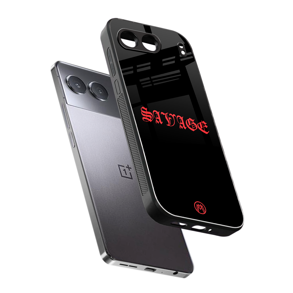 savage back phone cover | glass case for oneplus nord 4