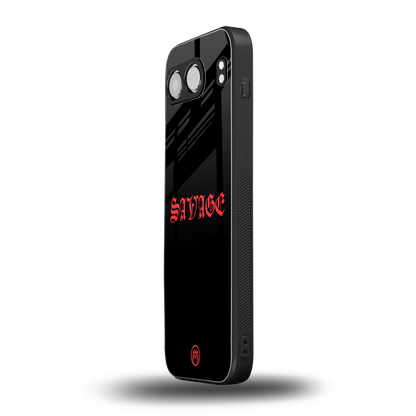 savage back phone cover | glass case for oneplus nord 4