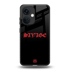 savage back phone cover | glass case for oneplus nord ce 3