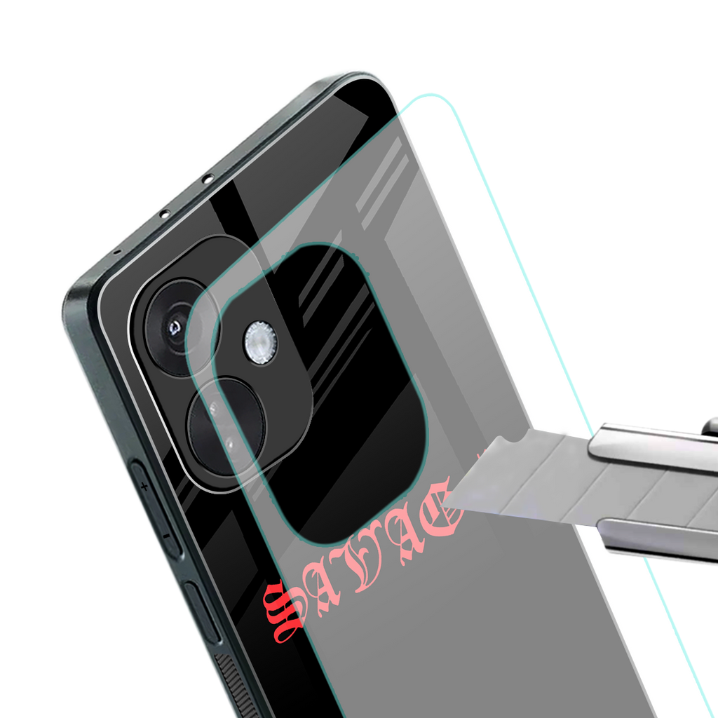 savage back phone cover | glass case for oneplus nord ce 3