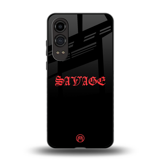 savage back phone cover | glass case for oneplus nord ce 4 lite