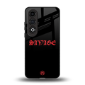 savage back phone cover | glass case for oneplus nord ce 4