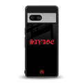 savage back phone cover | glass case for Google Pixel 7