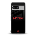 savage back phone cover | glass case for Google Pixel 8
