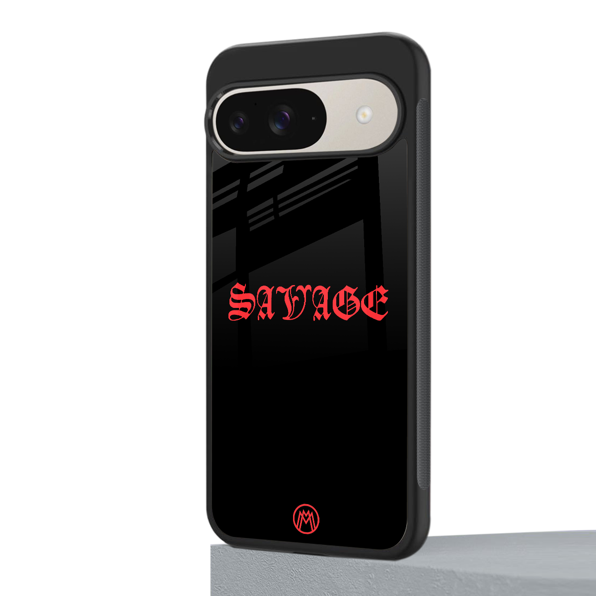 savage back phone cover | glass case for google pixel 9