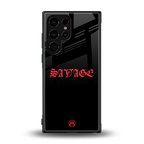 savage back phone cover | glass case for samsung galaxy s23 ultra