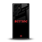 savage back phone cover | glass case for samsung galaxy s25 ultra