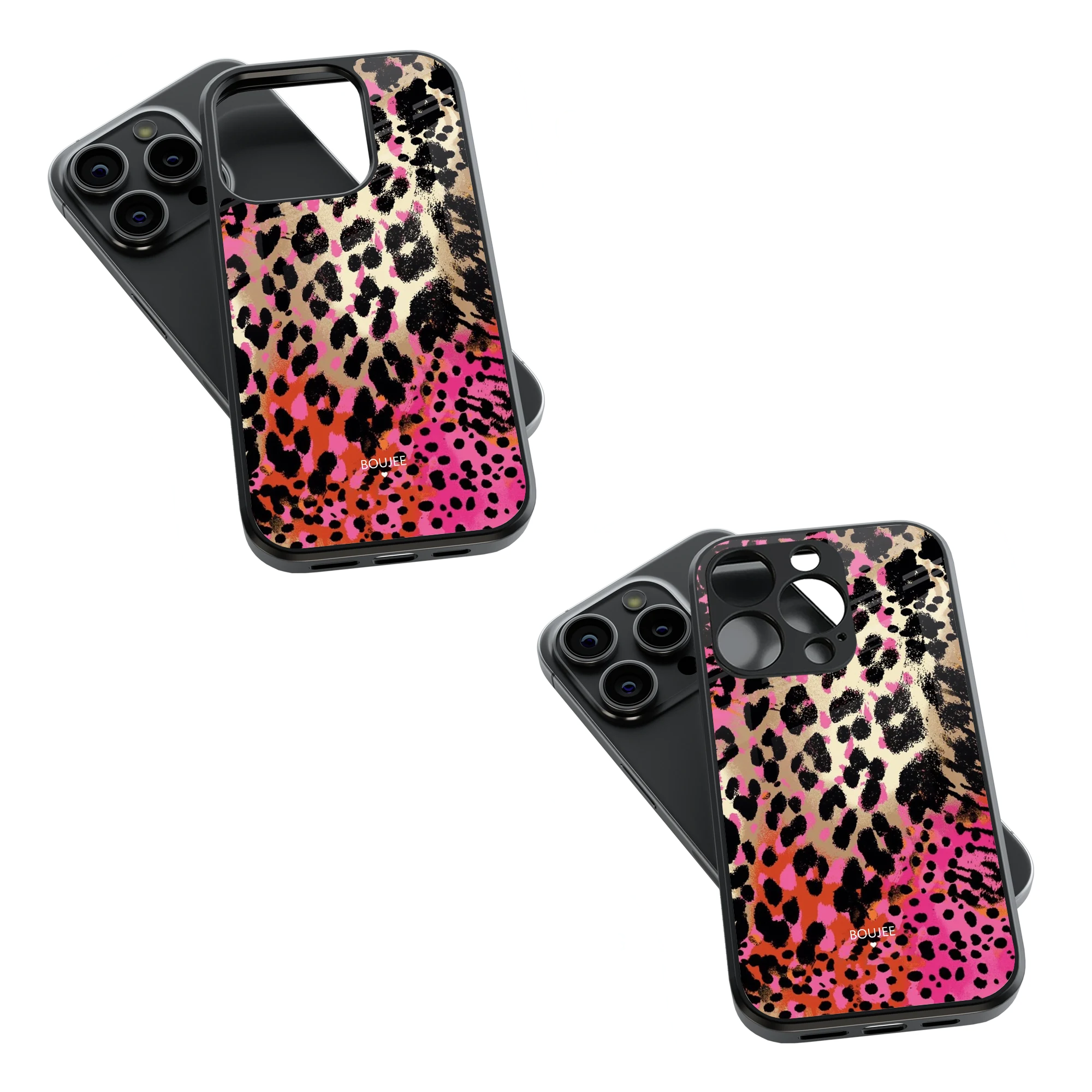 Trendy Glass Back Mobile Case for iPhone, Samsung, Redmi, OnePlus, Google Pixel, Motorola