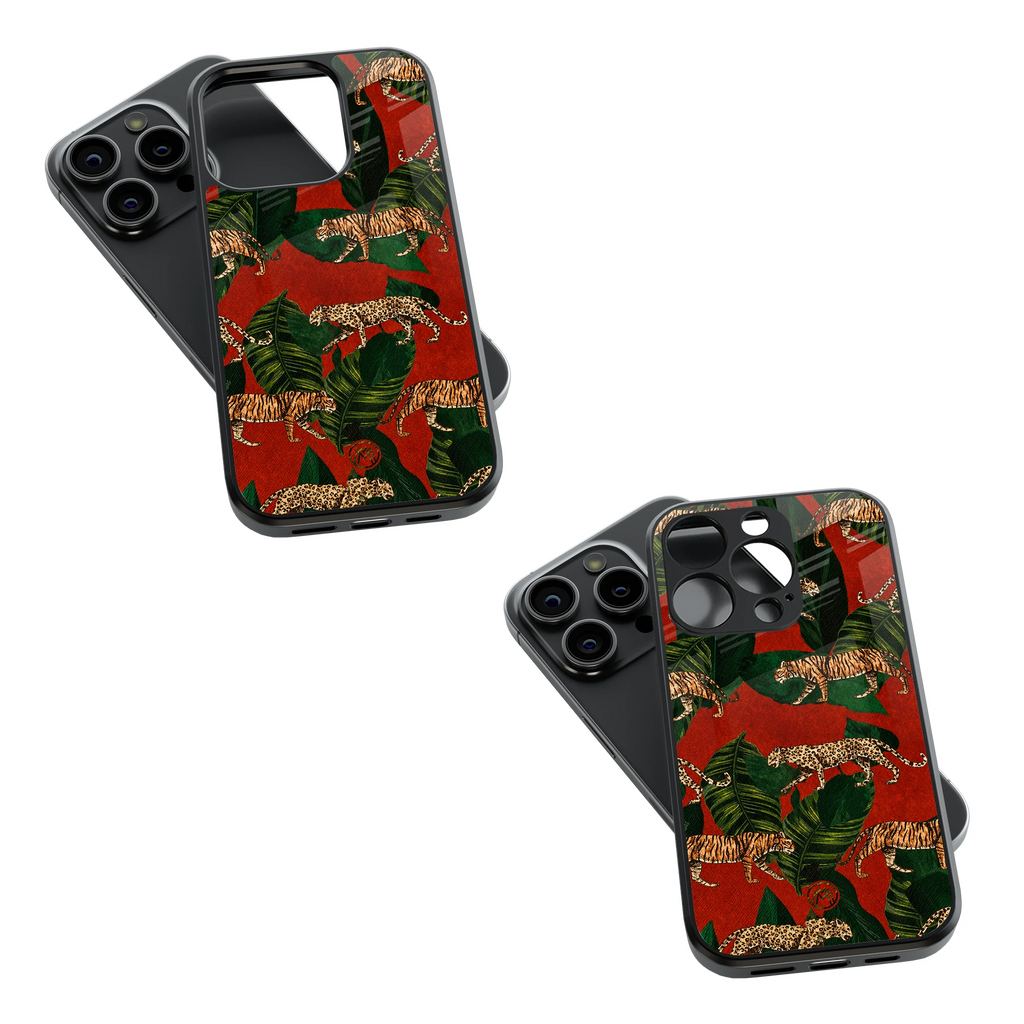 Trendy Glass Back Mobile Case for iPhone, Samsung, Redmi, OnePlus, Google Pixel, Motorola