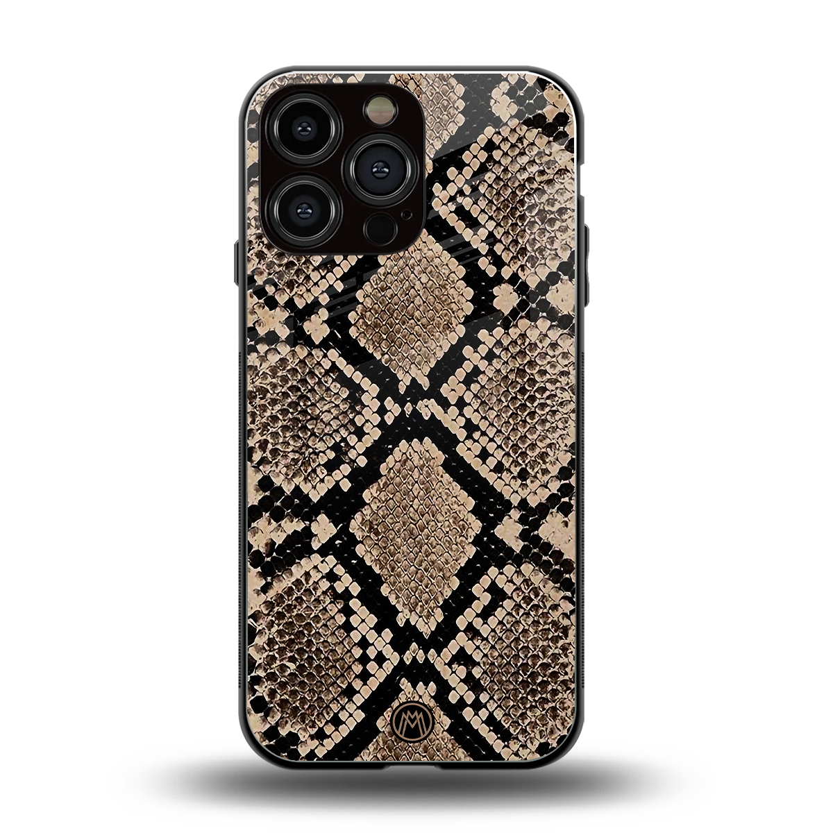 scaly chic back phone cover | glass case for iphone 13 pro max
