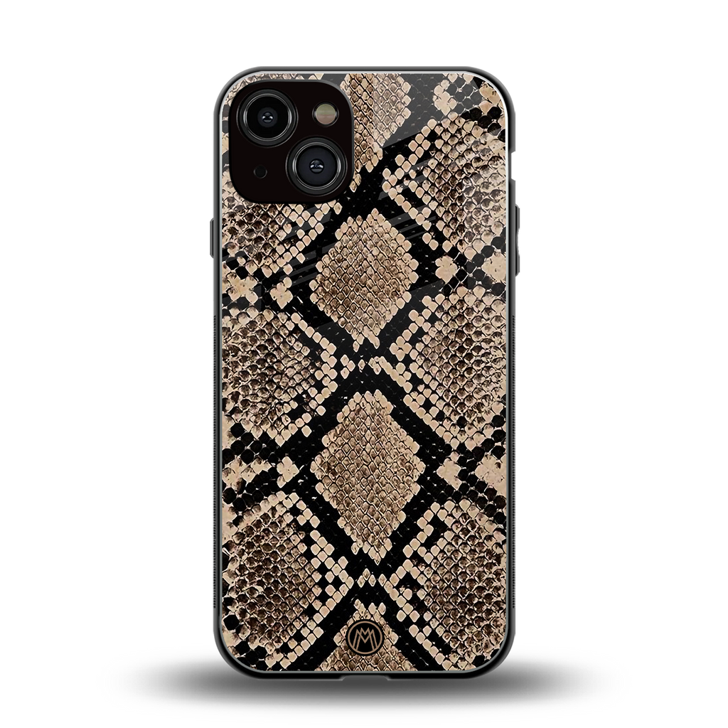 scaly chic back phone cover | glass case for iphone 13