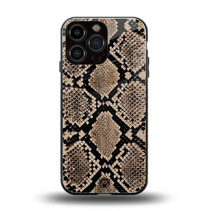 scaly chic back phone cover | glass case for iphone 14 pro max