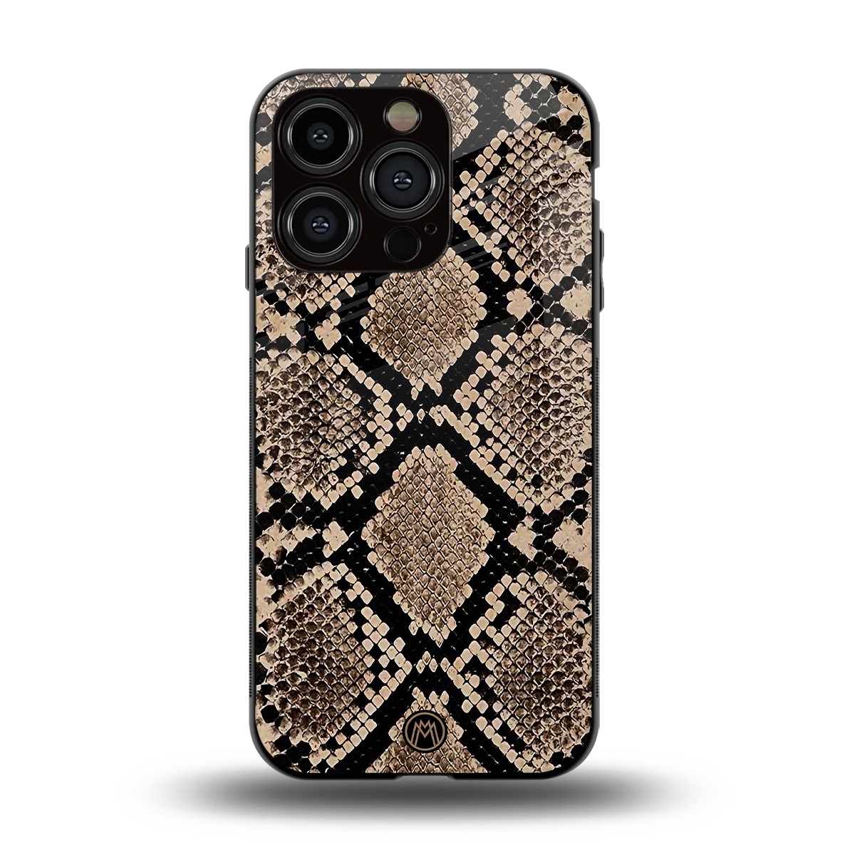 scaly chic back phone cover | glass case for iphone 15 pro