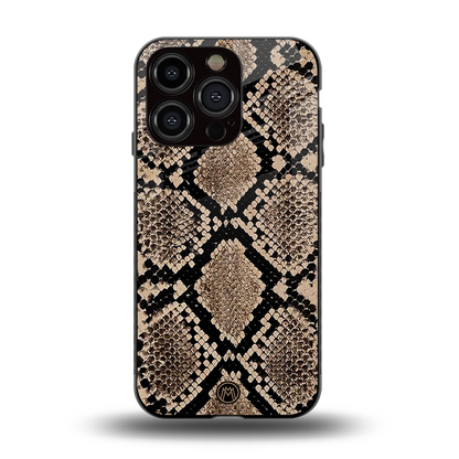 scaly chic back phone cover | glass case for iphone 15 pro