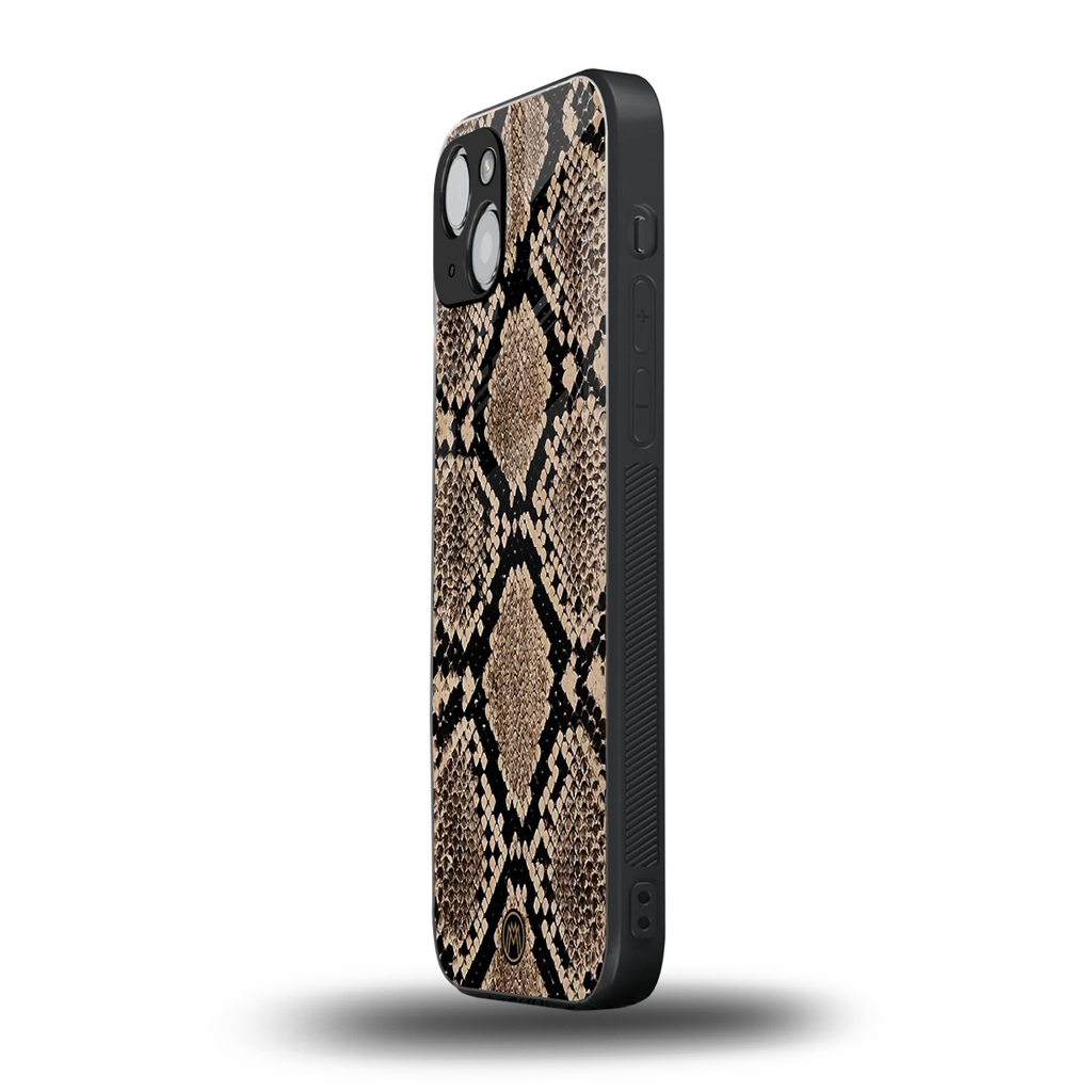 scaly chic back phone cover | glass case for iphone 14