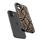 scaly chic back phone cover | glass case for iphone 16 plus