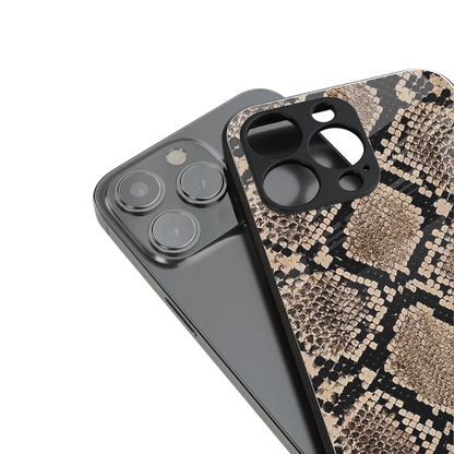 scaly chic back phone cover | glass case for iphone 13 pro