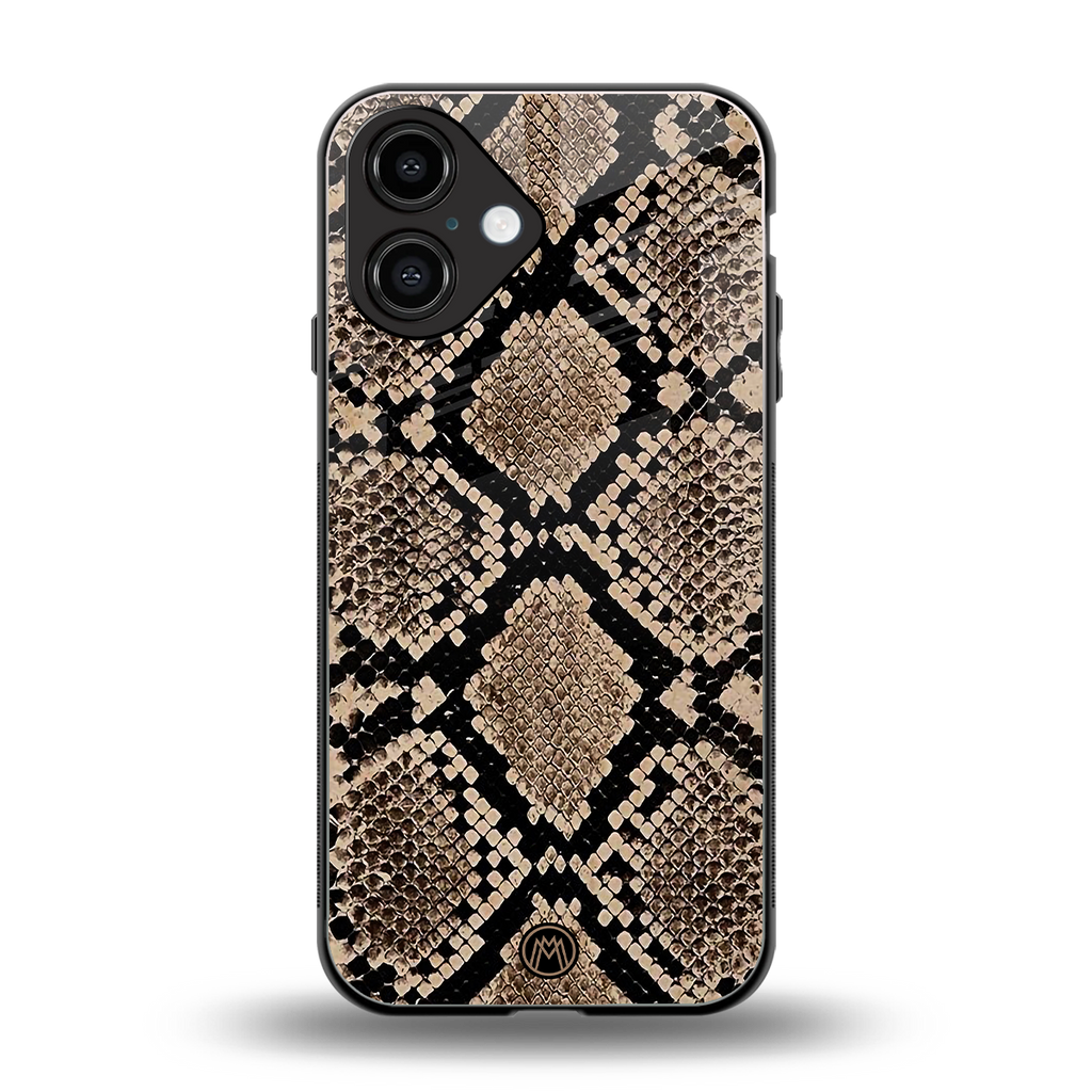 scaly chic back phone cover | glass case for iphone 16