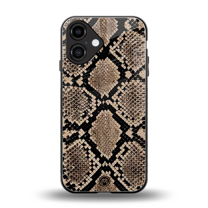 scaly chic back phone cover | glass case for iphone 16