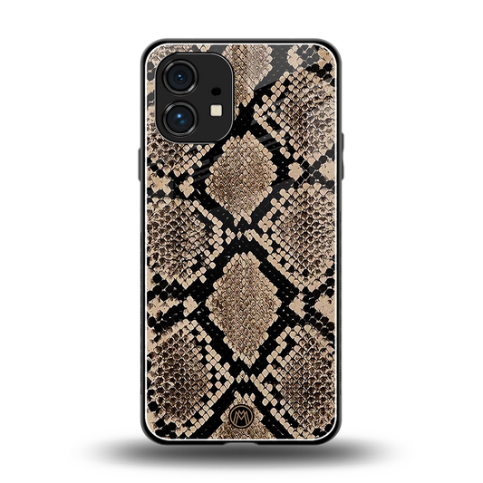 scaly chic back phone cover | glass case for nothing phone 1