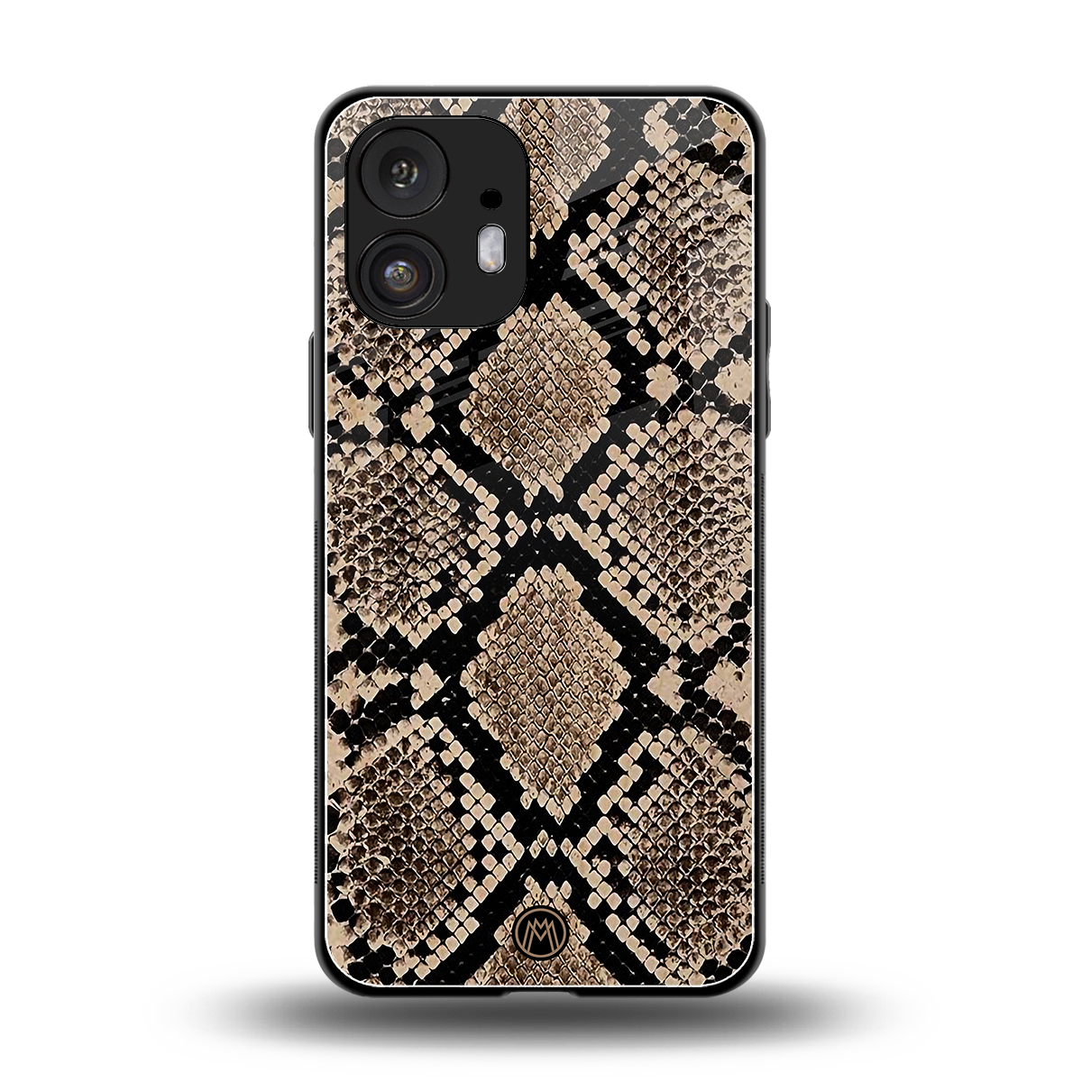 scaly chic back phone cover | glass case for nothing phone 2