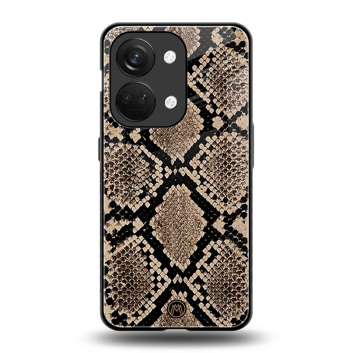 scaly chic back phone cover | glass case for oneplus nord 3