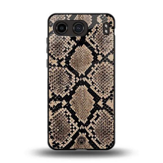 scaly chic back phone cover | glass case for oneplus nord 4