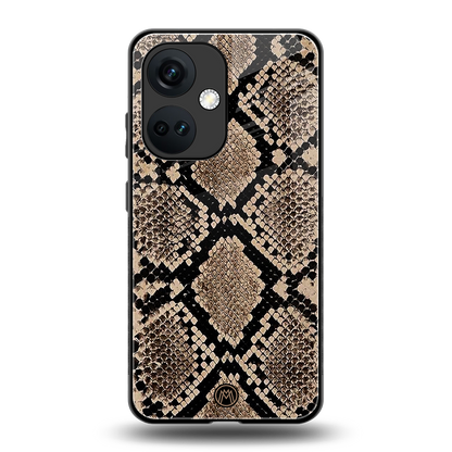 scaly chic back phone cover | glass case for oneplus nord ce 3