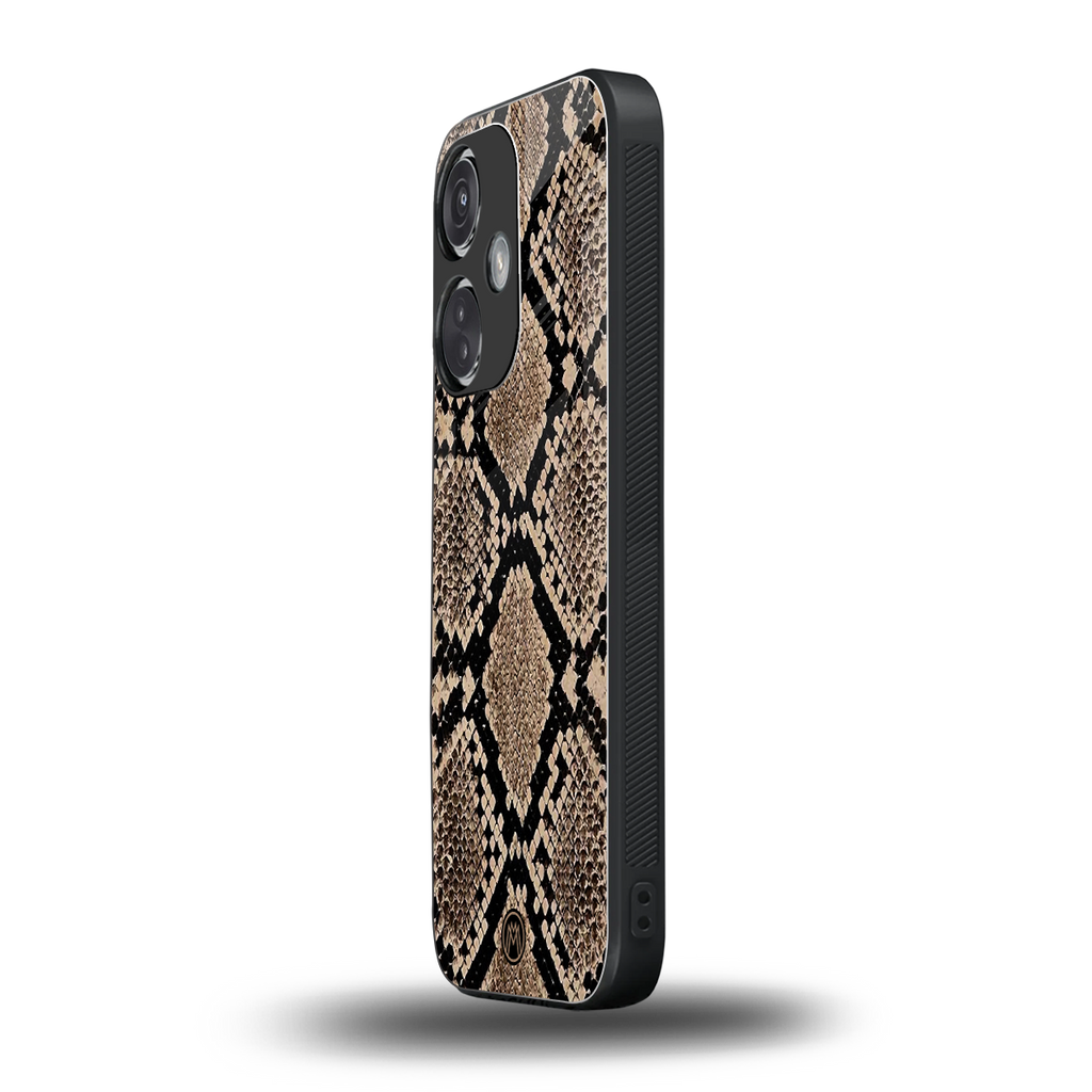 scaly chic back phone cover | glass case for oneplus nord ce 3