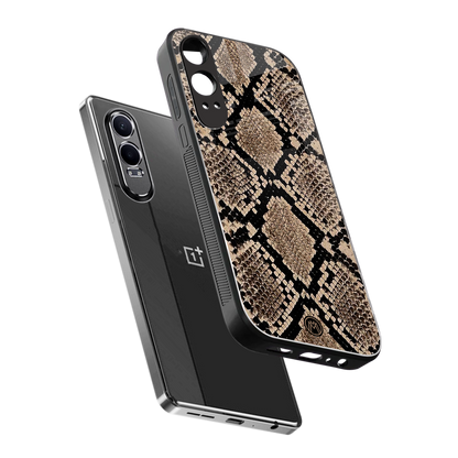 scaly chic back phone cover | glass case for oneplus nord ce 4 lite
