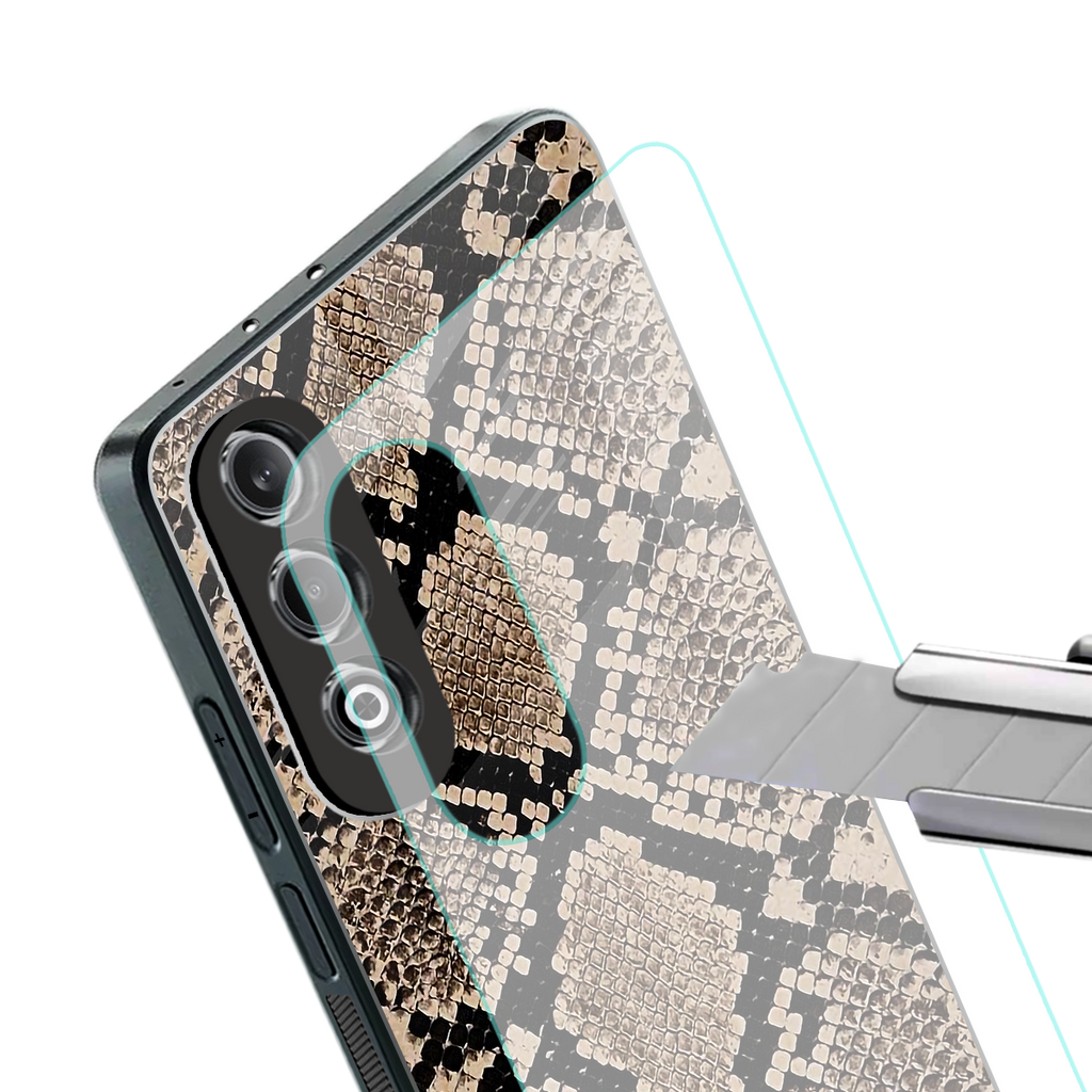 scaly chic back phone cover | glass case for oneplus nord ce 4