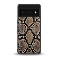 scaly chic back phone cover | glass case for google pixel 6 pro
