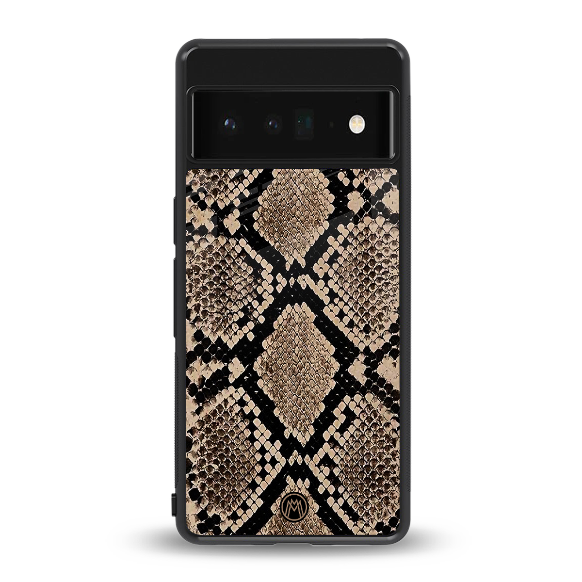 scaly chic back phone cover | glass case for google pixel 6 pro