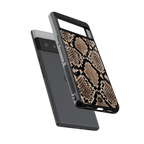 scaly chic back phone cover | glass case for google pixel 6 pro