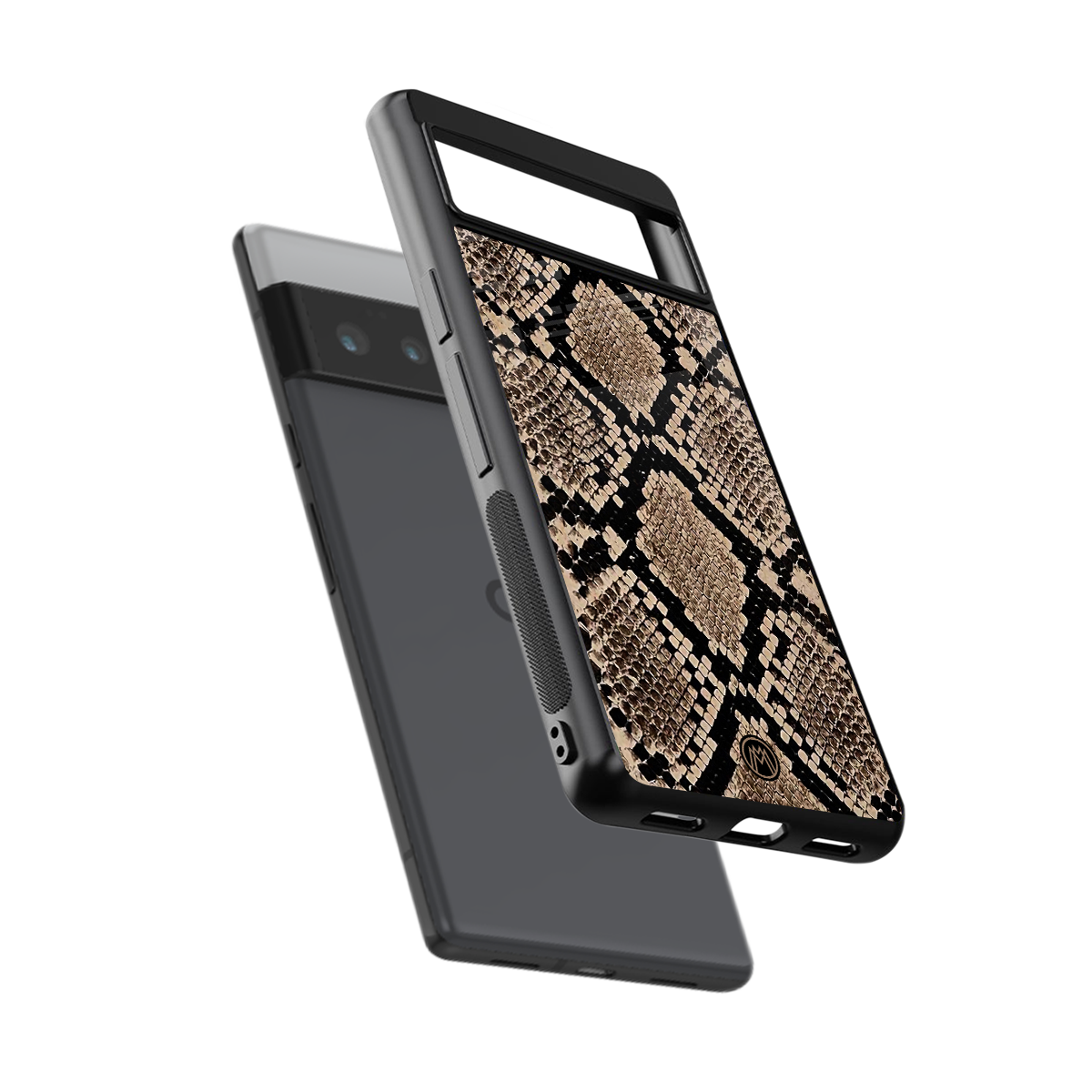 scaly chic back phone cover | glass case for google pixel 6 pro